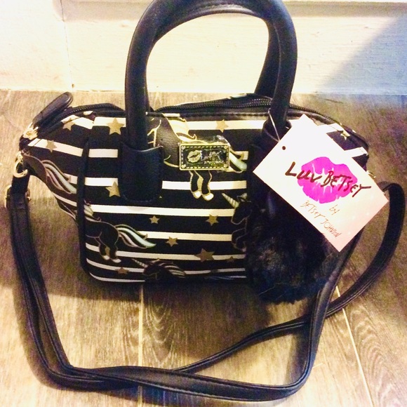 Betsey Johnson Luv Unicorn Handbag NWT - Picture 2 of 5